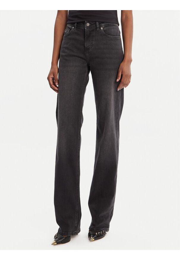 Versace Jeans Couture Jeansy 79HAB581 CDWRC Czarny Regular Fit. Kolor: czarny