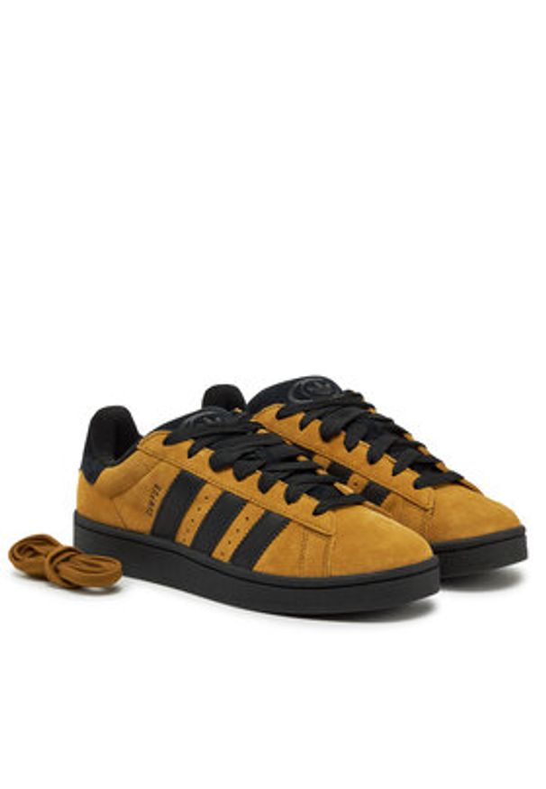 Adidas - adidas Sneakersy Campus 00s JH8998 Brązowy. Kolor: brązowy. Materiał: zamsz, skóra. Model: Adidas Campus