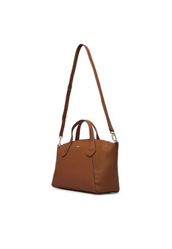 BOSS Torebka Lenah M 50563396 Brązowy. Kolor: brązowy. Materiał: skórzane