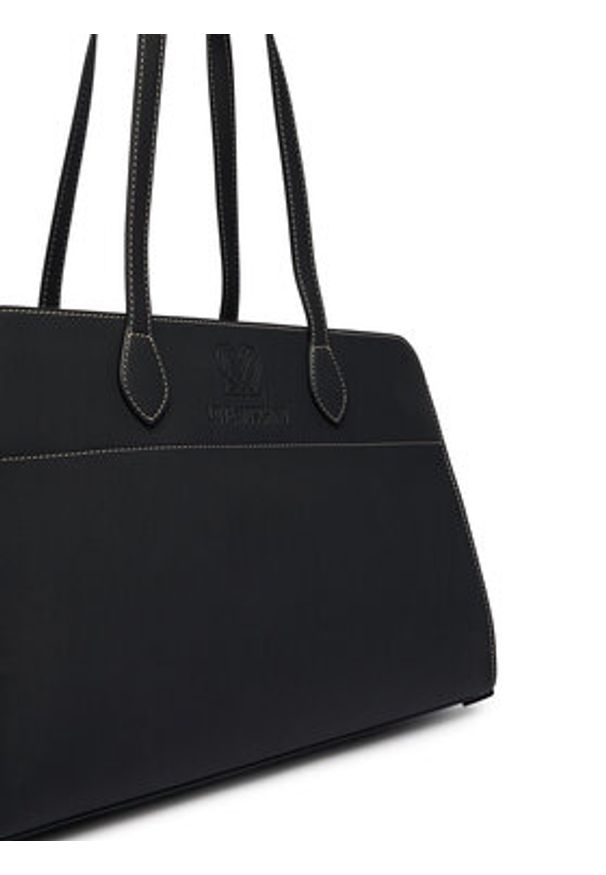 Love Moschino - LOVE MOSCHINO Torebka JC4271PP0OKI0000 Czarny. Kolor: czarny. Materiał: skórzane