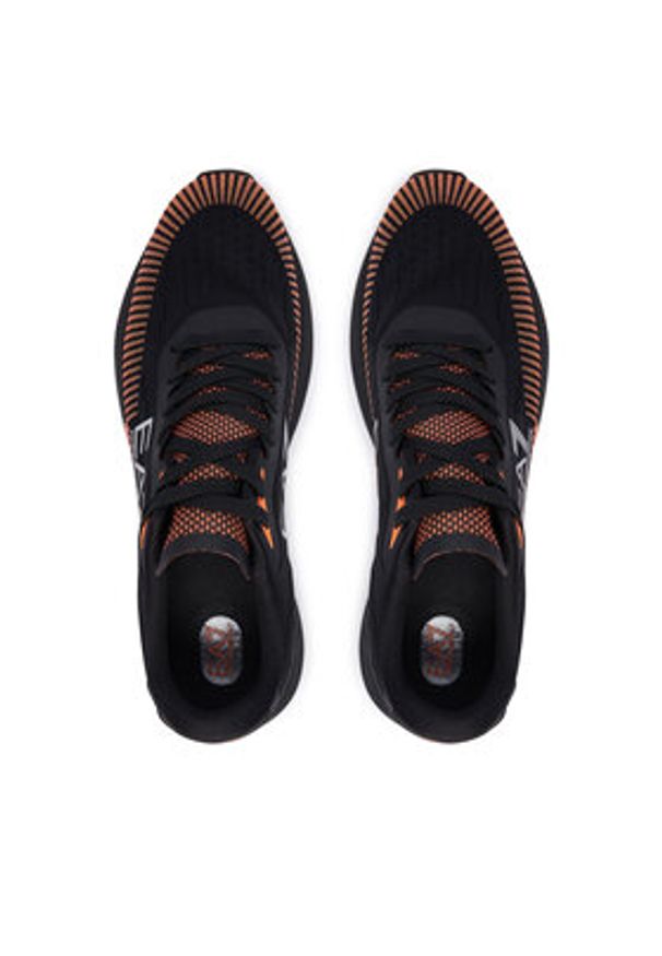 EA7 Emporio Armani Sneakersy 7X000651 AF23103 MZ693 Czarny. Kolor: czarny. Materiał: materiał
