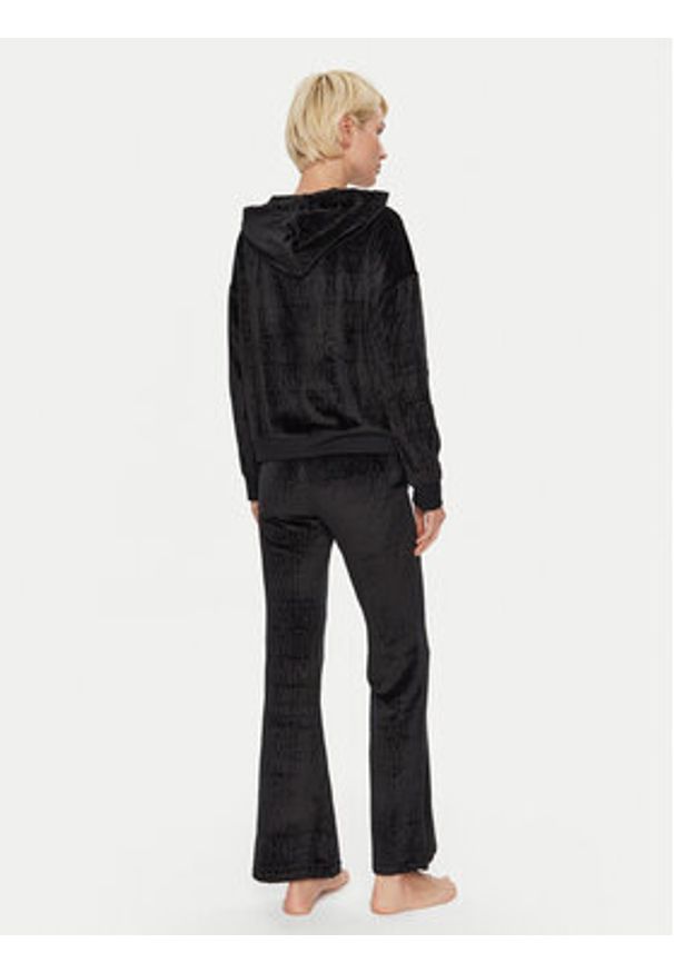 DKNY Piżama YI80034 Czarny Relaxed Fit. Kolor: czarny. Materiał: syntetyk