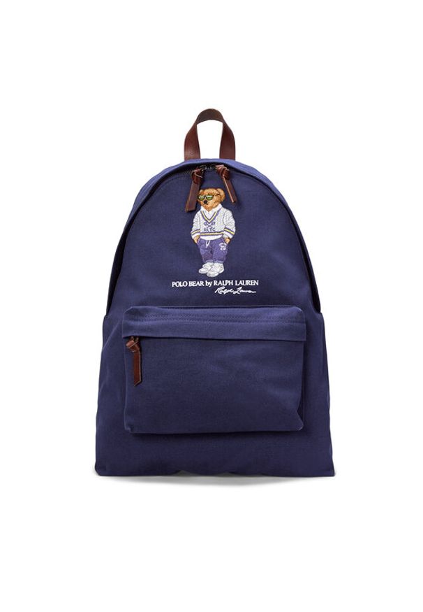 Polo Ralph Lauren Plecak Polo Bear 405962432001 Granatowy. Kolor: niebieski. Materiał: materiał