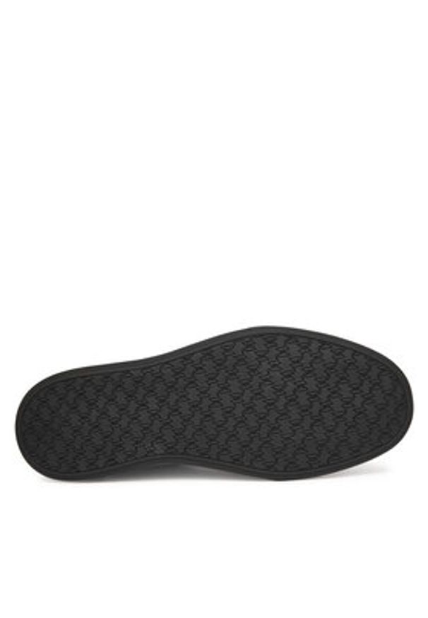 Karl Lagerfeld - KARL LAGERFELD Sneakersy KL53323A Szary. Kolor: szary. Materiał: zamsz, skóra