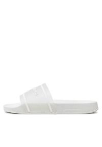 Pepe Jeans Klapki Slider Translucent W PLS70147 Biały. Kolor: biały. Materiał: syntetyk #6