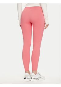 Guess Legginsy V4YB00 Z3F90 Różowy Slim Fit. Kolor: różowy. Materiał: syntetyk