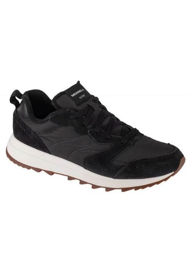 Buty do chodzenia męskie Merrell Alpine 83. Zapięcie: sznurówki. Kolor: czarny, wielokolorowy. Materiał: guma, syntetyk, tkanina, materiał. Szerokość cholewki: normalna. Sport: turystyka piesza
