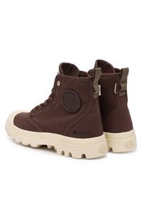 Palladium Trapery Pampa Hi Zip Organic 79101-293-M Brązowy. Kolor: brązowy. Materiał: materiał #4