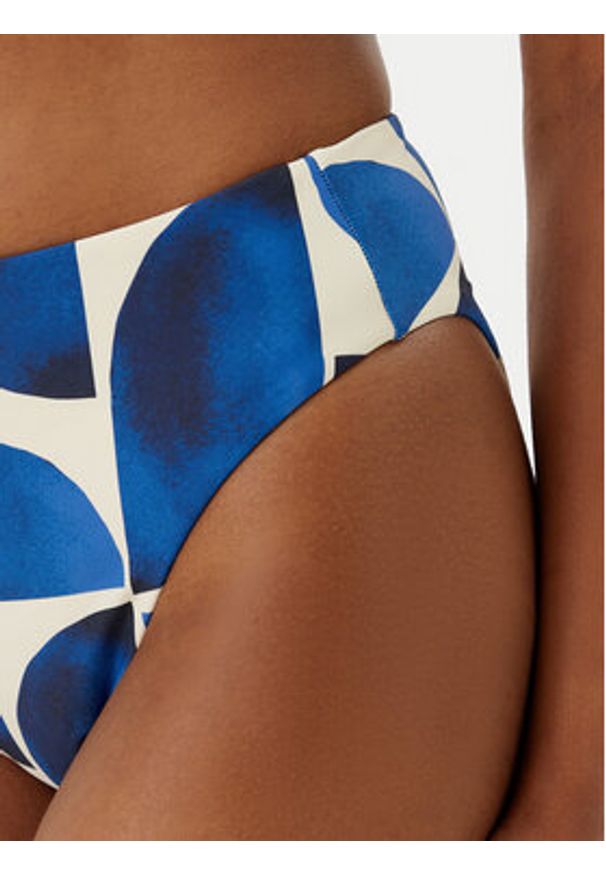 Seafolly Dół od bikini 40609-238 Niebieski. Kolor: niebieski. Materiał: syntetyk