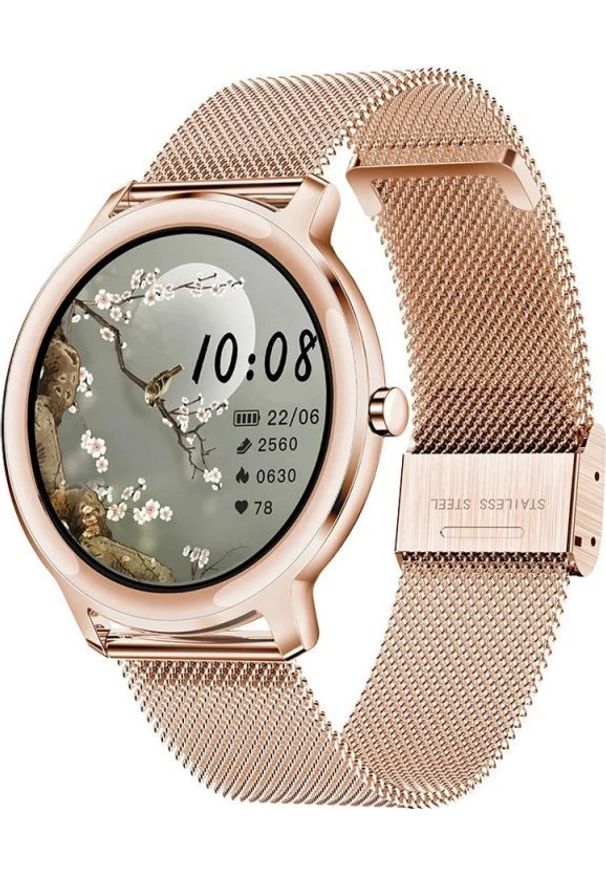 Smartwatch JG Smart R18 Złoty. Rodzaj zegarka: smartwatch. Kolor: złoty