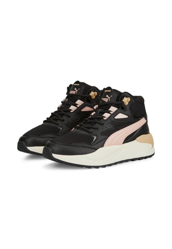 Buty do chodzenia damskie Puma X-RAY SPEED MID WTR. Kolor: czarny. Materiał: materiał, guma, syntetyk. Sport: turystyka piesza
