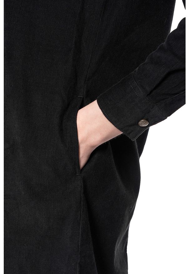 Lee - LEE WORKSHIRT DRESS DAMSKA SUKIENKA BLACK L50SMR01 112111405