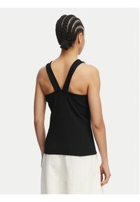 Liu Jo Beachwear Top VA6122 J4822 Czarny Regular Fit. Kolor: czarny. Materiał: bawełna #3