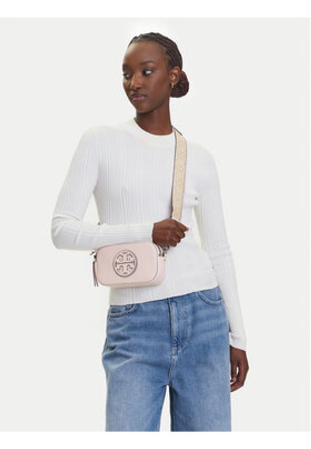 Tory Burch Torebka 171957 Różowy. Kolor: różowy. Materiał: skórzane