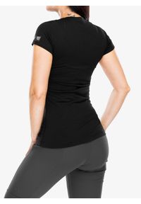 SENSOR - Koszulka merino damska Sensor Merino Active Tee S/S. Kolor: czarny