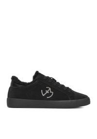 Eva Minge Sneakersy EO-ELLA-WSDR13670 Czarny. Kolor: czarny. Materiał: syntetyk, materiał
