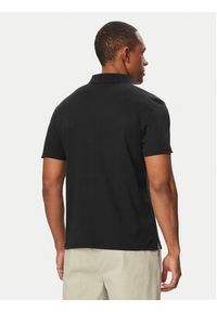 Calvin Klein Polo LV04LH204G Czarny Regular Fit. Typ kołnierza: polo. Kolor: czarny. Materiał: bawełna #3
