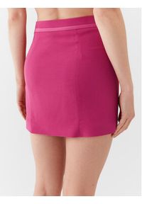 Patrizia Pepe Spódnica mini 2G0919/A236-M447 Różowy Slim Fit. Kolor: różowy. Materiał: wiskoza #5