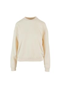 Urban Classics - Bluza Damska Frotte Z Okrągłym Dekoltem Oversize. Kolor: brązowy #1