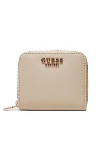 Guess Mały Portfel Damski SWVC85 00137 Écru. Materiał: skóra