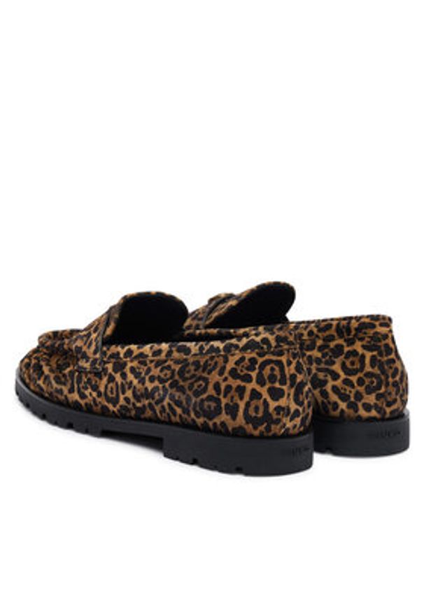 Pinko - PINKO Loafersy Nora 01 SD0435P088 Brązowy. Kolor: brązowy. Materiał: zamsz, skóra