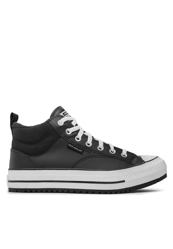 Converse Trampki Chuck Taylor All Star Malden Street Boot A04477C Czarny. Kolor: czarny. Materiał: skóra. Styl: street