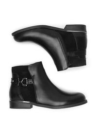 Clara Barson Botki WS2371-04 Czarny. Kolor: czarny. Materiał: materiał #6