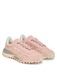 Lacoste Sneakersy Elite 7-50SFA0074 Różowy. Kolor: różowy. Materiał: materiał