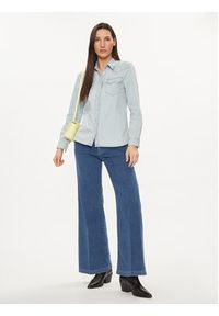 United Colors of Benetton - United Colors Of Benetton Jeansy 4AC6574X5 Niebieski Wide Leg. Kolor: niebieski #2