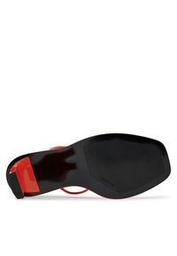 Calvin Klein Klapki Padded Curved Stil Slide 70 HW0HW01992 Czerwony. Kolor: czerwony #5