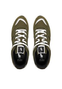 Polo Ralph Lauren Sneakersy Train 89 V2 809973974003 Zielony. Kolor: zielony. Materiał: skóra, zamsz #4