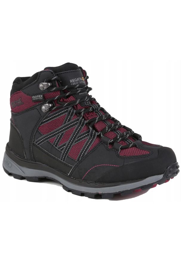 Buty trekkingowe damskie Lady Samaris Md II Regatta. Kolor: wielokolorowy. Materiał: guma, poliester. Styl: sportowy