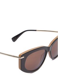Max Mara Okulary przeciwsłoneczne MM0100 50E Brązowy. Kolor: brązowy #4