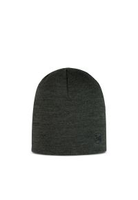 Czapka wełniana Buff Midweight Merino Wool Hat. Kolor: szary. Materiał: wełna. Styl: sportowy #1