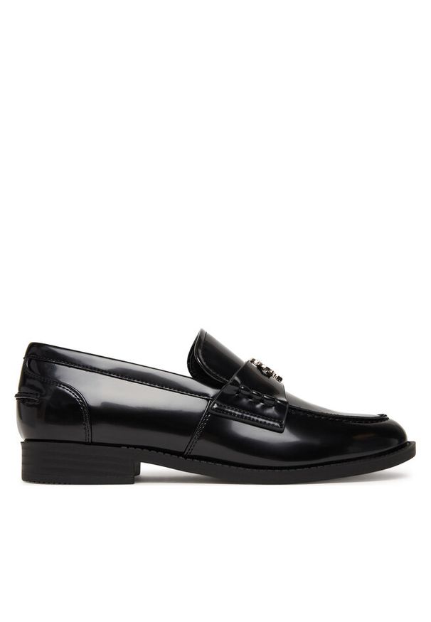 Loafersy Guess. Kolor: czarny