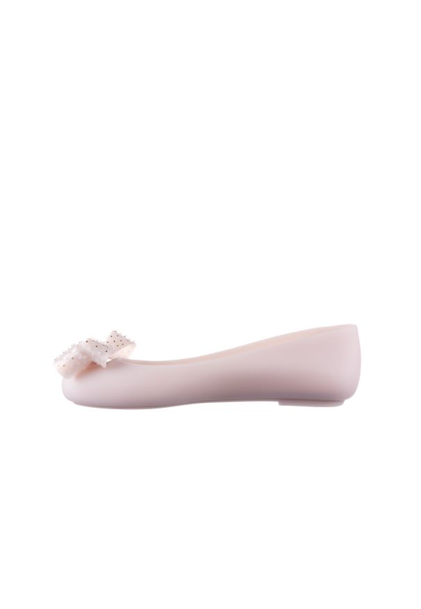 melissa - Baleriny Melissa Space Love VI Me Ad Beige, Beż, Guma. Kolor: beżowy. Materiał: tworzywo sztuczne. Sezon: lato