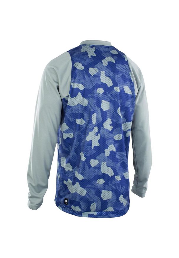 Longsleeve rowerowy męski ION Scrub tidal green. Kolor: zielony. Długość rękawa: długi rękaw. Sport: kolarstwo