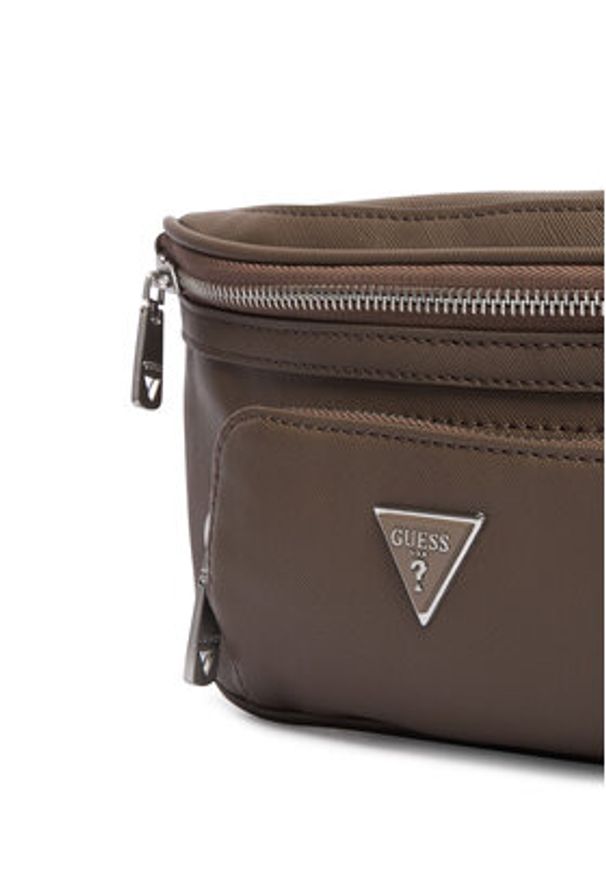 Guess Nerka HMECSA P3332 Brązowy. Kolor: brązowy. Materiał: skóra