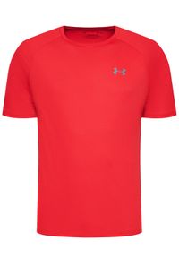 Under Armour Koszulka techniczna Ua Tech™ 2.0 1326413 Czerwony Regular Fit. Kolor: czerwony. Materiał: syntetyk