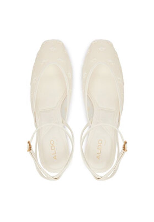 Aldo Czółenka Eliaa 14296203 Biały. Kolor: biały. Materiał: materiał