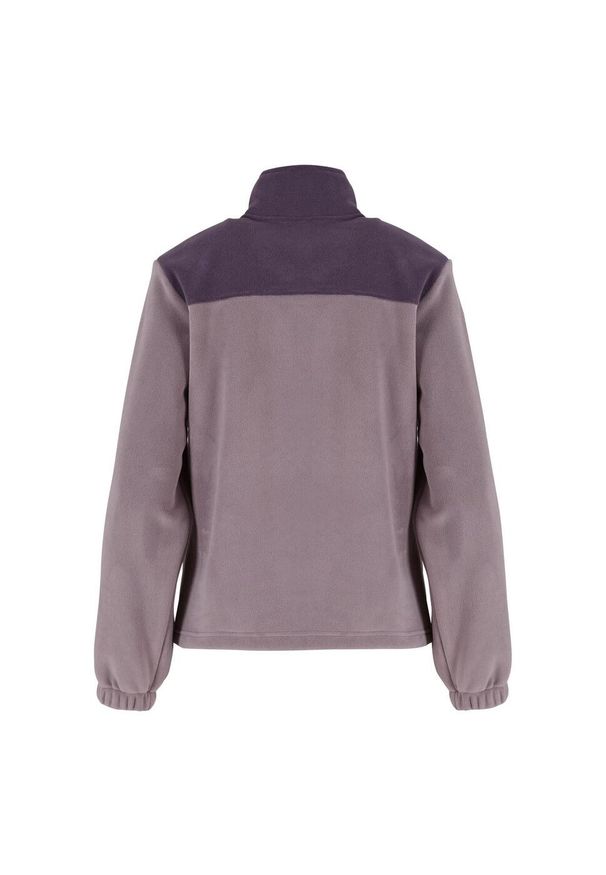 Urban Classics - Dwuwarstwowa Bluza Polarowa Dla Kobiet. Kolor: fioletowy. Materiał: polar. Sezon: zima
