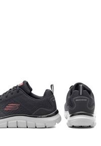 skechers - Skechers Sneakersy TRACK RIPKENT 232399 BKCC Czarny. Kolor: czarny. Materiał: materiał #7