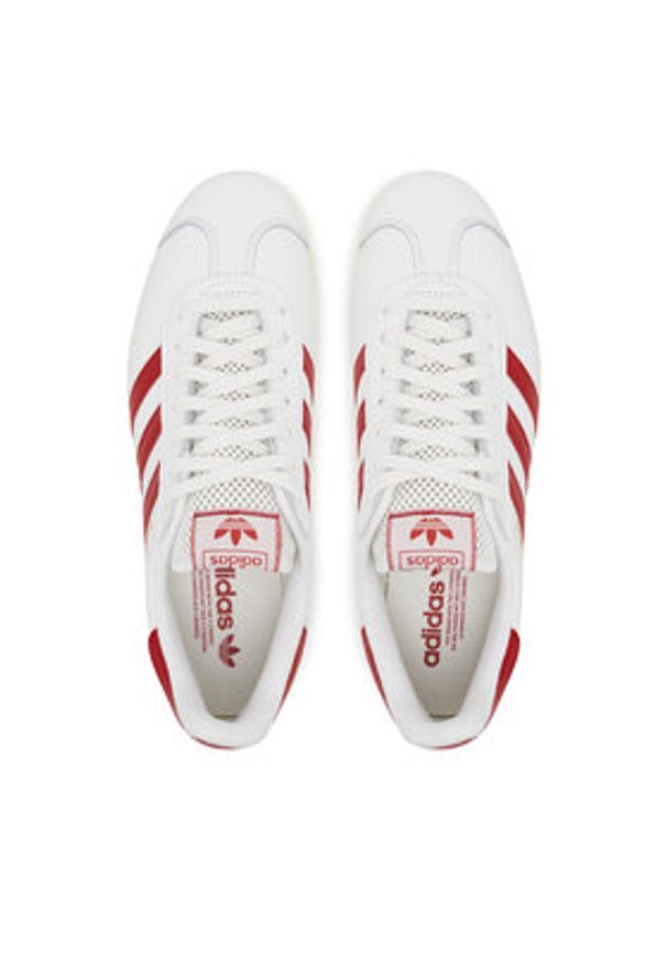 Adidas - adidas Sneakersy Gazelle JH5399 Biały. Kolor: biały. Materiał: skóra. Model: Adidas Gazelle