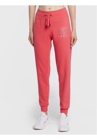 DKNY Sport Spodnie dresowe DP2P3120 Różowy Regular Fit. Kolor: różowy. Materiał: bawełna #1