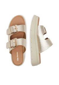 Clara Barson Klapki H3T9409-6 Złoty. Kolor: złoty. Materiał: syntetyk, materiał #6