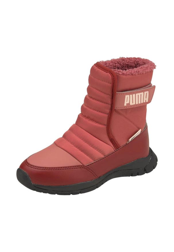 Śniegowce dziewczynki Puma NIEVE WTR AC PS. Kolor: czerwony. Sezon: zima