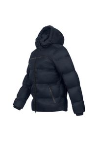 Kurtka do jazdy konnej z kapturem ELT Montana. Typ kołnierza: kaptur. Kolor: niebieski. Materiał: puch. Sezon: zima #2