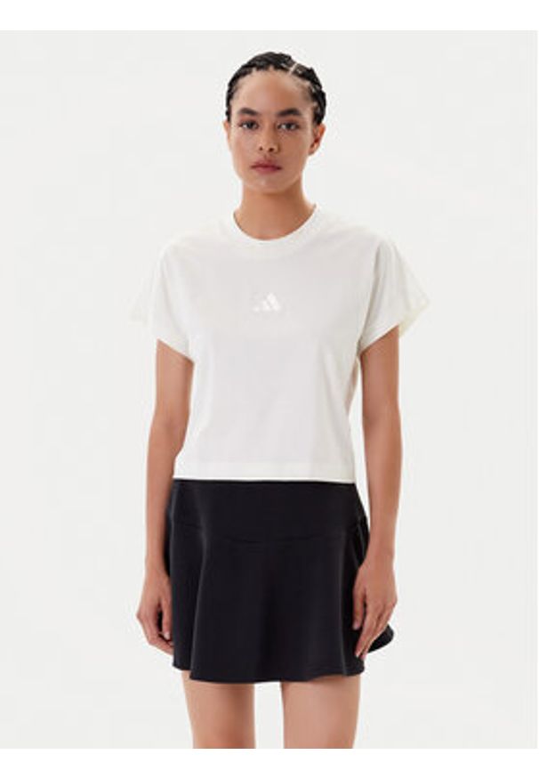 Adidas - adidas Spódnica mini Seasonal Essentials 3-Stripes JM1919 Czarny Regular Fit. Kolor: czarny. Materiał: bawełna