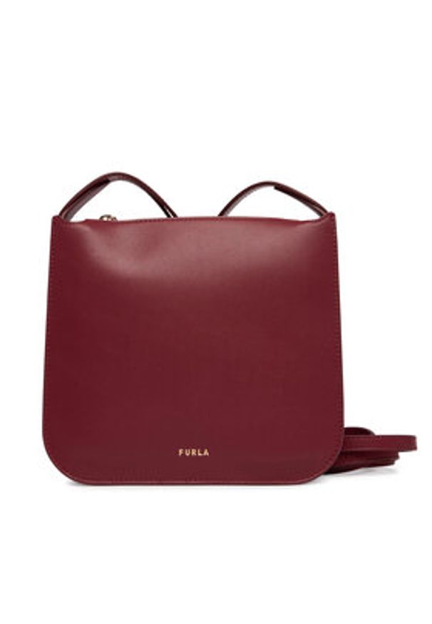 Furla Torebka Ava S WB01818 BX3104 CN CGQ00 Bordowy. Kolor: czerwony. Materiał: skórzane