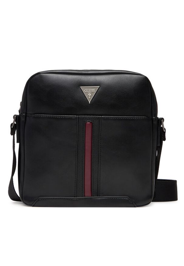 Guess Saszetka HMTOCS P6159 Czarny. Kolor: czarny. Materiał: skóra